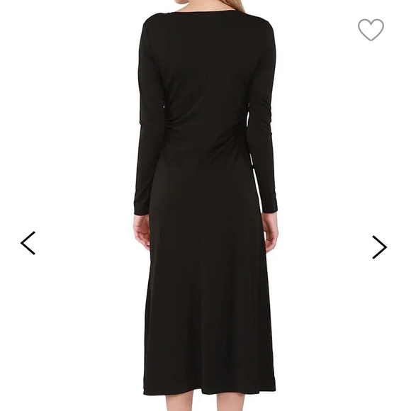 NWT black dress with cutouts - Picture 3 of 5